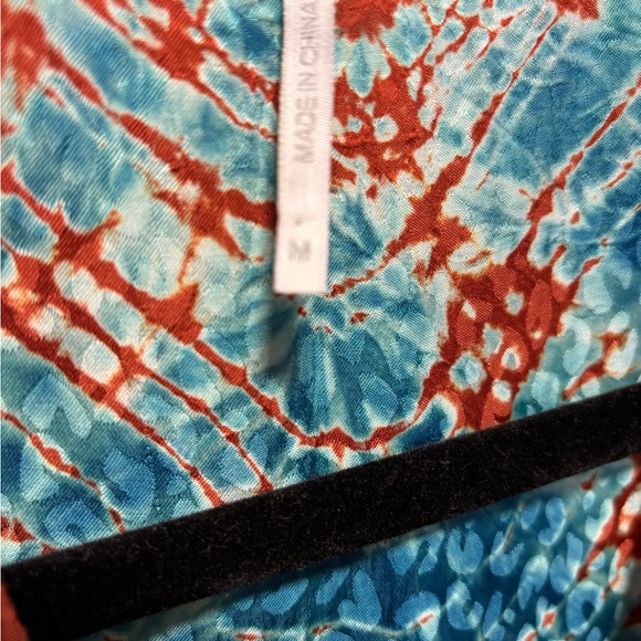 Young Fabulous & Broke Belle Midi Wrap Dress Mud Savannah V-Neck Size Medium - Picture 4 of 5